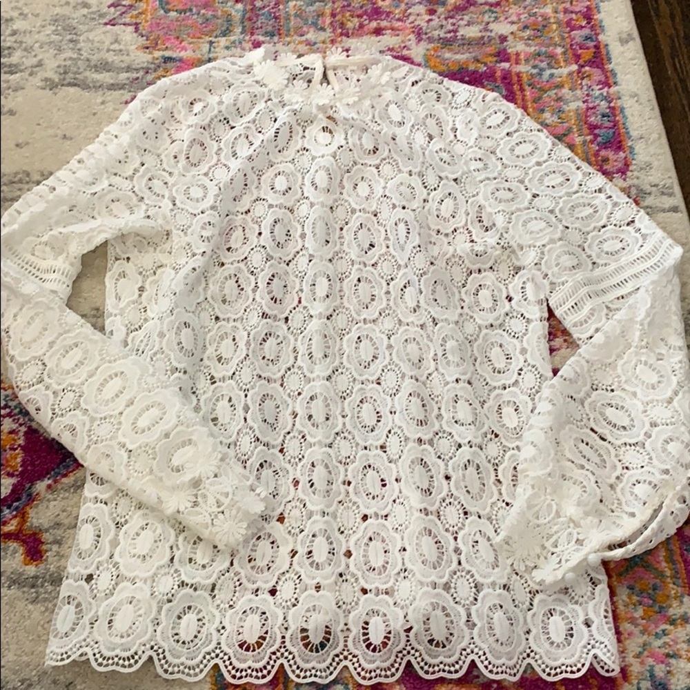 White Lace Top